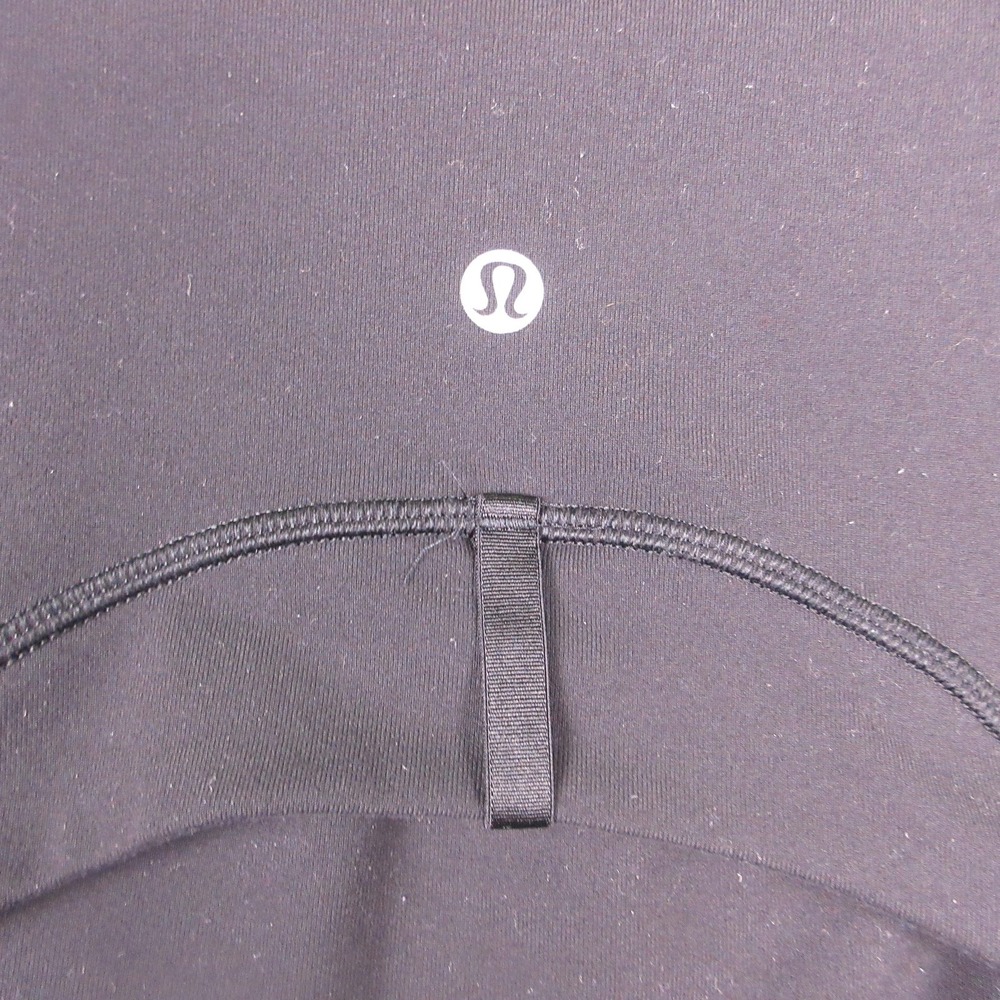 Lululemon Define Jacket Womens 6 Black Full Zip Thumbholes Running Yoga - Picture 5 of 10